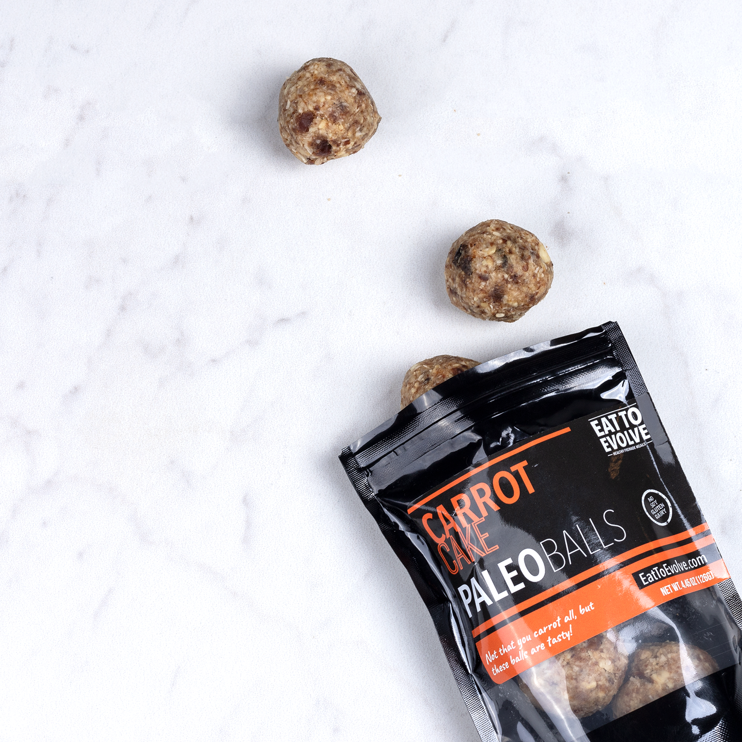 Carrot Cake Paleo Balls, Six Pack