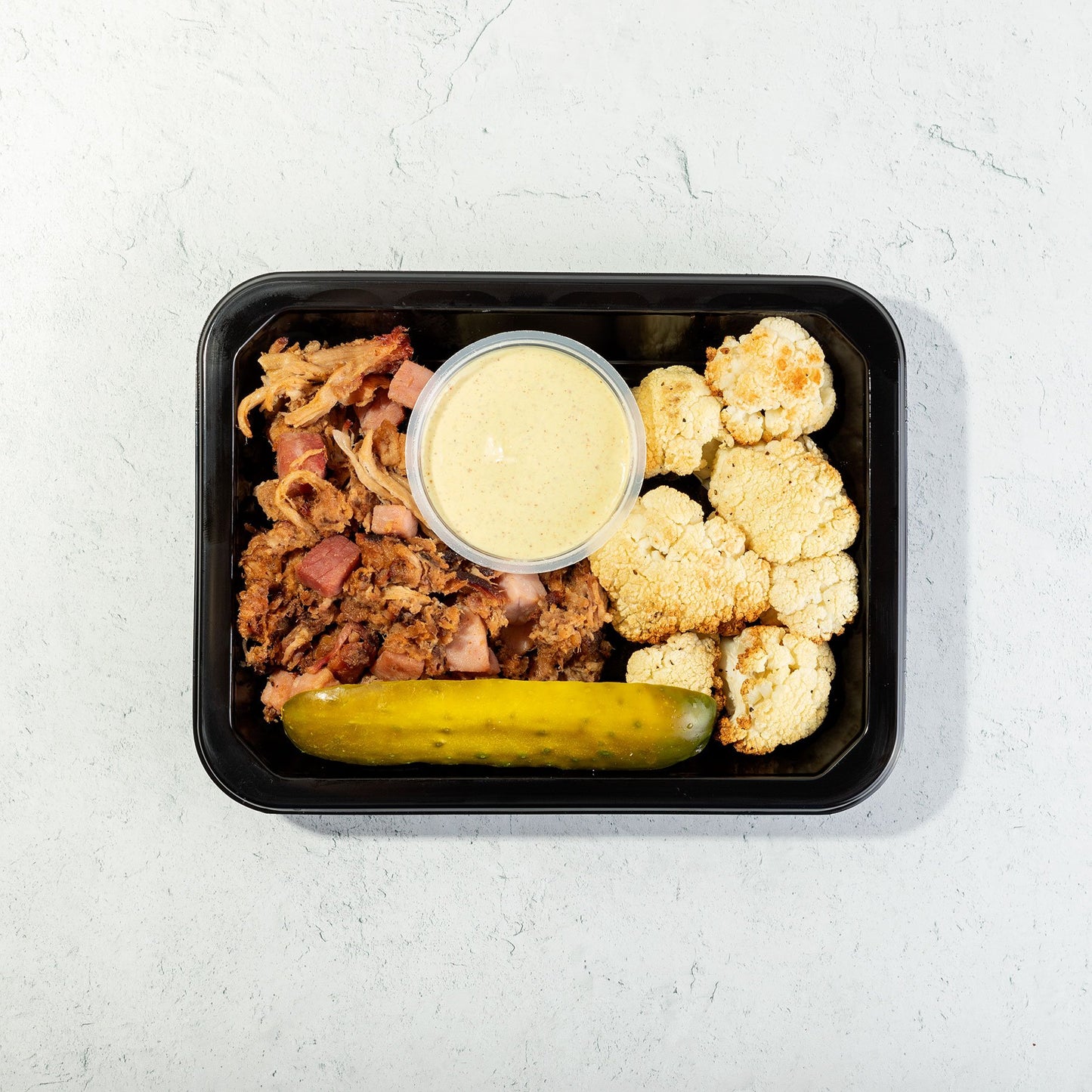 Cuban Pulled Pork, Roasted Cauliflower