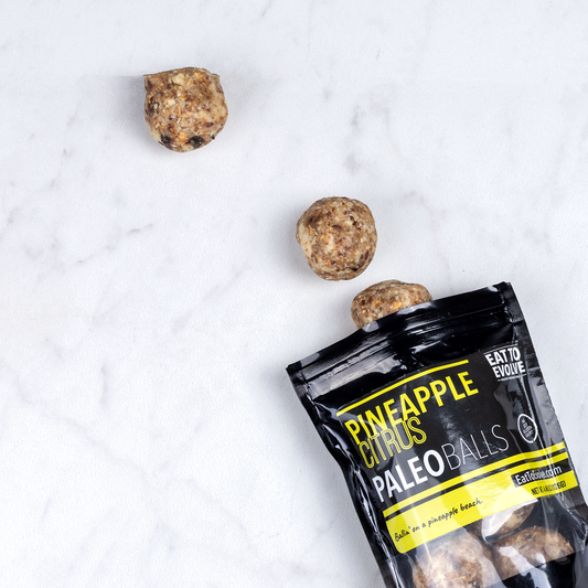 Pineapple Citrus Paleo Balls, Six Pack