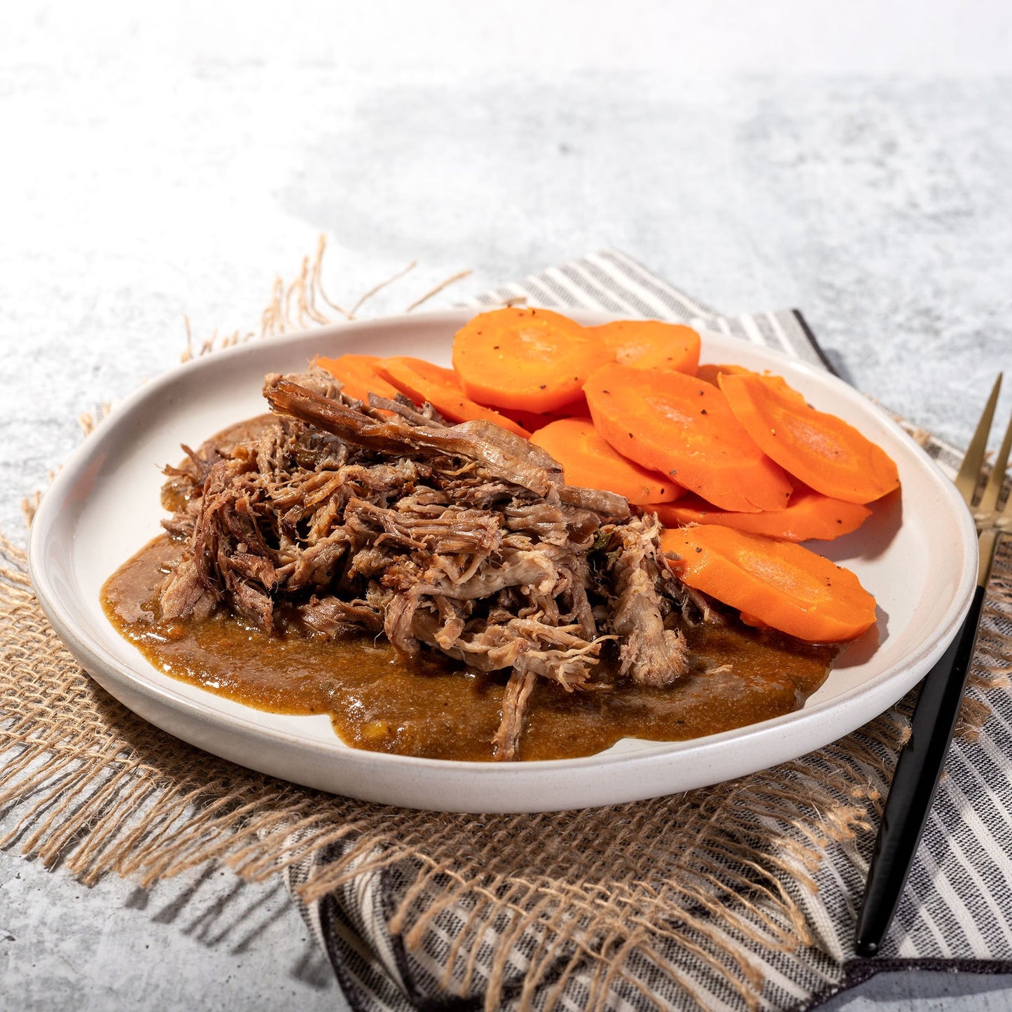 Pot Roast with Roasted Carrots