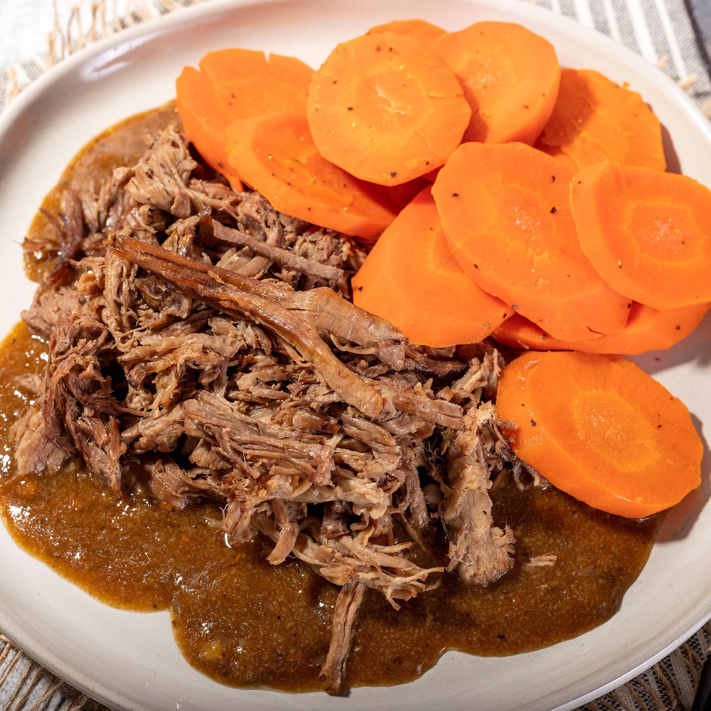 Pot Roast with Roasted Carrots