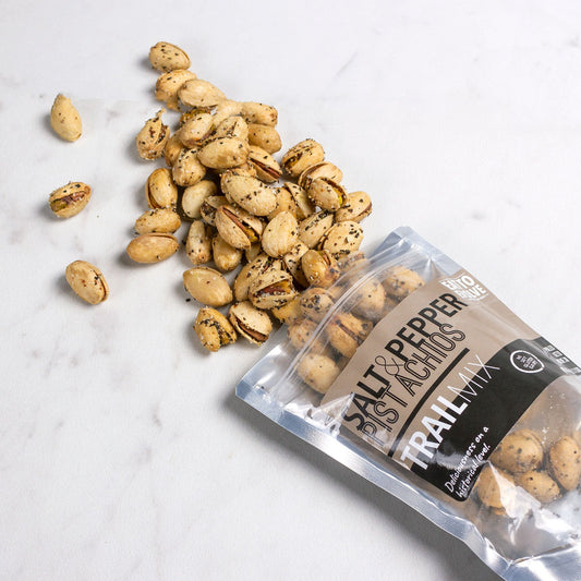 Salt and Pepper Pistachio Trail Mix